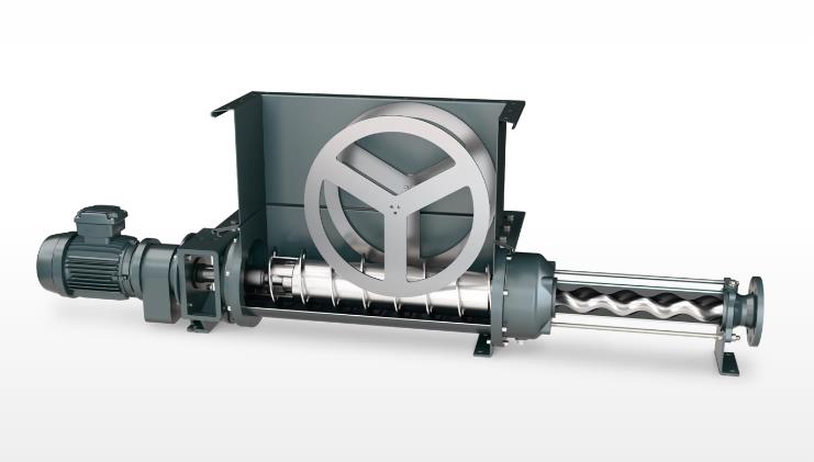 NETZSCH NEMO® BF Hopper Shaped Pump With aBP-Module