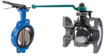 Ball Valve and Butterfly Valve 2