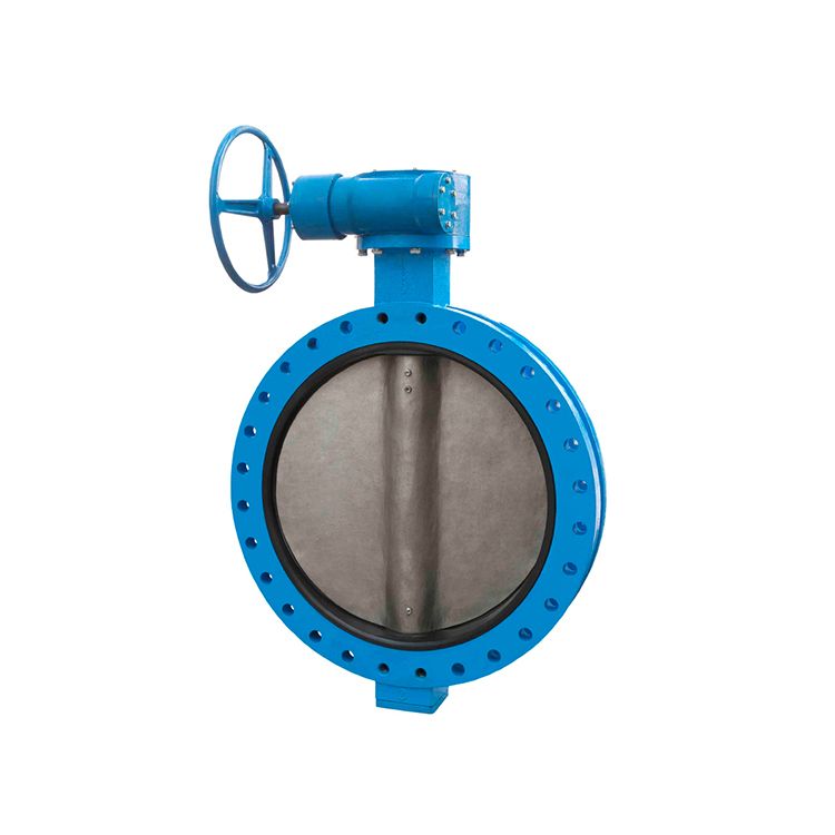 flanged end butterfly valve