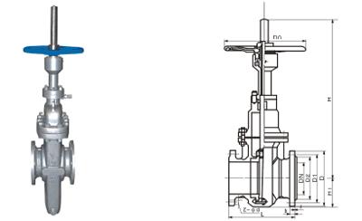 slab gate valve