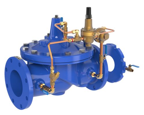 What is a flow control valve