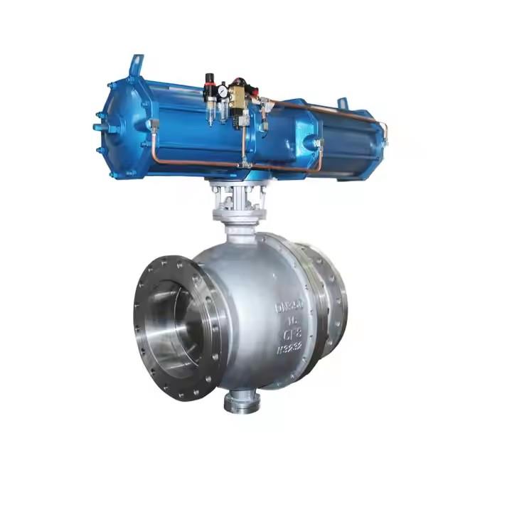 pneumatic actuated ball valves