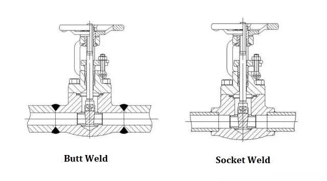 butt weld vs socket weld
