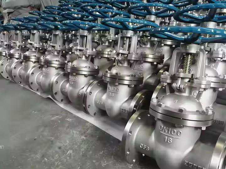 high-pressure hydrogenation gate valve